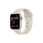 Apple Watch Se Gps 40MM Starlight Aluminium Case With Starlight Sport Band - Regular MNJP3TU/A - 1