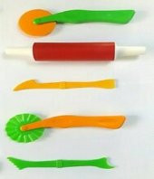 Oyun Hamuru Merdane ve Kesici Seti 50730 - 3