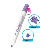 Amos Candy Dry Çevir Aç Jel Fosforlu Kalem Pastel thumbnail 4