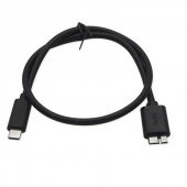 Usb Type C To Micro Usb 3.0 Taşınabilir Hdd Hard Disk Kablosu 0.5M (50cm) - 1