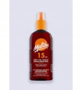Malibu Güneş Koruyucu Dry Oil Bronzlaştırıcı Sprey SPF15 200ml - 1