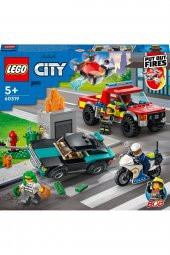 ® City İtfaiye Kurtarma Operasyonu ve Polis Takibi 60319 Yapım Seti (295 Parça) - 2