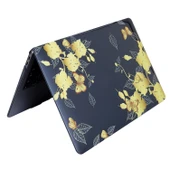 Huawei Kılıf Matebook D15 Kılıf (2019-2020-2021-2022 Yılı) ile Uyumlu Kristal Flower01NL Kapak Kılıf - 4
