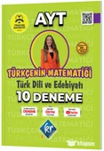 2023 Gamze Hoca Türkçenin Matematiği AYT Türk Dili ve Edebiyatı 10 Deneme KR Akademi - 1