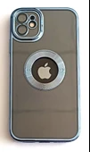 Apple iphone 11 Uyumlu Lazer Kenarlı Şeffaf Lüks Kılıf - 1
