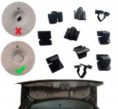 Volvo S40 Bagaj İçi Döşeme Klips Takımı 10 Adet (2008-2012) - 1