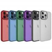 KNY Apple İphone 11 Kılıf Kamera Korumalı Renkli Kenarlı Arkası Şeffaf Post Silikon Yeşil - 2