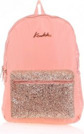 Kaukko Bright Sırt Çantası Taşlı Somon K1520 - 1