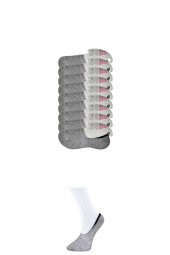 Gri Kadın Babet Çorap 9 çift - 1