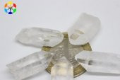 Mini Boy Uçlu Berrak Bebek Kristal Kuvars Ham Doğal Parçalar 3-5 Gram - 1
