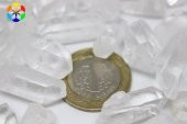 Mini Boy Uçlu Berrak Bebek Kristal Kuvars Ham Doğal Parçalar 3-5 Gram - 3