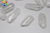 Mini Boy Uçlu Berrak Bebek Kristal Kuvars Ham Doğal Parçalar 3-5 Gram - 4