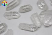 Mini Boy Uçlu Berrak Bebek Kristal Kuvars Ham Doğal Parçalar 3-5 Gram - 5