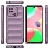 Xiaomi Redmi 10C / Poco C40 Kılıf Optimum Lens Çerçeveli Silikon Kapak - 12