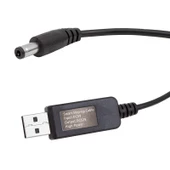 POWERMASTER PM-6053 USB TO DC 5.5*2.5MM UÇLU 12 VOLT - 1 AMPER 5 VOLT TO 12 VOLT ÇEVİRİCİ ADAPTÖR - 2