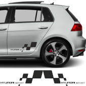 Hyundai İx35 İçin Uyumlu Aksesuar Yan Sport 56*26 - 1