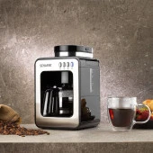 Schafer Barista Öğütücülü Filtre Kahve Makinesi-Siyah - 1