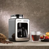 Schafer Barista Öğütücülü Filtre Kahve Makinesi-Siyah - 2