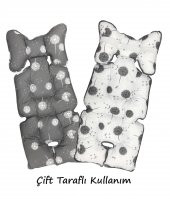 Sevi Bebe Puset ve Oto Koltuğu Minderi Uç Uç Desen - 1