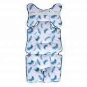 Sevi Bebe Puset ve Oto Koltuğu Minderi - Tüy Desen - 5