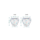 Sevi Bebe Pamuk Pedli Alıştırma Külotu (4 Adet) 1 No: 10-15 Kg - 4