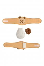 Sevi Bebe Gaz Giderici Kiraz Çekirdekli Bebek Bel Bandı Ekru thumbnail 1