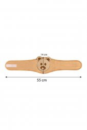 Sevi Bebe Gaz Giderici Kiraz Çekirdekli Bebek Bel Bandı Ekru thumbnail 3