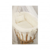 Duux Naturel Sepet Sallanır Beşik-Uyku Setli Krem - 2