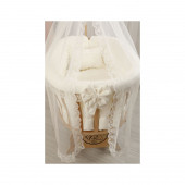 Duux Naturel Sepet Sallanır Beşik-Uyku Setli Krem - 3