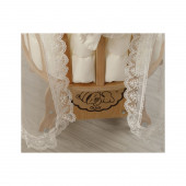 Duux Naturel Sepet Sallanır Beşik-Uyku Setli Krem - 4