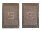 Özdilek 2li Winter Havlu Ayak İzli Paspas (50x70)-Kahve - 1