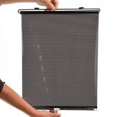 Coofbe Araç Güneşlik Otomatik Geri Çekilebilir 50x125cm Araç Ön Cam Güneşlik Katlanabilir Araç Oto Ön Cam Güneşlik - 3