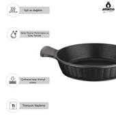 Cosmos 9 Parça Titanyum Kaplama Tencere Sahan Seti thumbnail 3