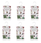 Buket çok amaçlı koku kesesi -6 lı askılı dolap içi parfüm kokusu kesesi - 1