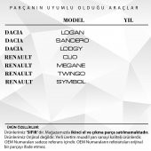 Renault Clio Symbol, Dacia Logan için Bagaj Kilit Karşılığı - 2
