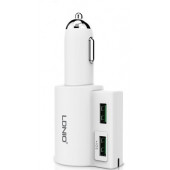 Araç Şarj Adaptörü 4.2a 2 Usb Araç Çakmaklık Ve Şarj Adaptörü Ldnıo Cm10 - 2