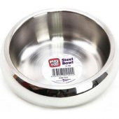 Playfull Çift Taraflı Çelik Mama ve Su Kabı Kauçuk Tabanlı 16 cm - 2