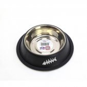 Playfull Kaymaz Tabanlı Çelik Mama Kabı 16 OZ - 1