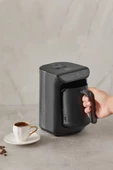 Hatır Köz Türk Kahve Makinesi Shiny Black 5 Fincan Kapasiteli Bol Köpüklü - 2