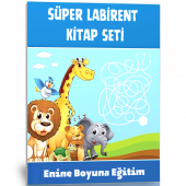 Süper Labirent Kitap Seti (2 Labirent Kitabı) - 1