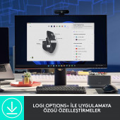 Logitech MX Master 3S Performance Kablosuz Bluetooth Mouse, 8.000 DPI, Sessiz, Ergonomik, Siyah 910 006559 - 6
