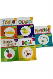 4 Yaş Noktaları Birleştirelim Serisi (5 Kitap Takım) - 2