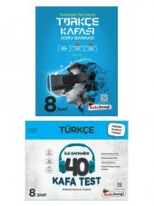 8.Sınıf Türkçe Kafası Soru Bankası+8. Sınıf Türkçe 40 Kafa Test - 1