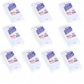 Poppy Plastik Lüx Şeffaf Kaşık - 18 Cm. - 3.2 Gr. - 50 Adetlik 10 Paket - 1
