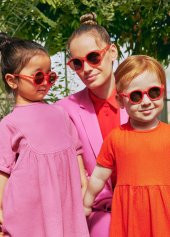 OLIVIO&CO Begonia Red Unisex Güneş Gözlüğü Yetişkin - 2