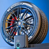 Auhma Şarjlı Dijital Lastik Şişirme Pompası A5544 - 3