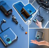 Auhma Şarjlı Dijital Lastik Şişirme Pompası A5544 - 4