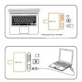 Type C Usb 3.1 Kart Okuyucu Micro Usb Sd Card Reader Çevirici - 5