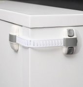 Miny Baby Buzdolabı - Dolap Çok Amaçlı Kilit - Gri - 3