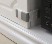 Miny Baby Çekmece Kilidi Çift Emniyetli - Gri - 2